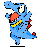 Imagen GIF de Pokemon totodile animado