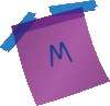 GIF animado (57250) Post it morado