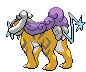 GIF animado (53443) Raikou espalda