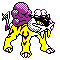 GIF animado (53445) Raikou pokemon cristal