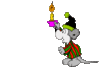 GIF animado (57862) Raton navidad