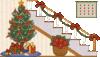 GIF animado (57978) Regalos bajo arbol navidad