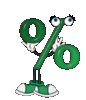 GIF animado (50173) Signo tanto por ciento