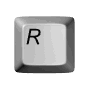 GIF animado (45256) Tecla letra r