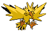 GIF animado (53528) Zapdos