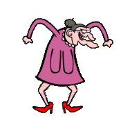 GIF animado (70652) Abuela bailando