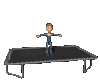 GIF animado (71376) Acrobata saltando en una cama elastica