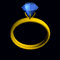 GIF animado (63878) Alianza de diamante azul