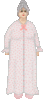 GIF animado (65681) Anciana camison