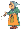 GIF animado (71397) Anciana campesina