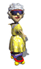 GIF animado (70685) Anciana monopatin