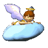 GIF animado (73470) Angel nube