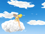 GIF animado (73471) Angel nubes