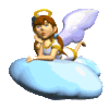 GIF animado (73476) Angel pensando