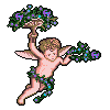 GIF animado (73477) Angel plantas