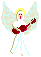 GIF animado (73485) Angel tocando guitarra