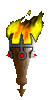 GIF animado (63411) Antorcha castillo