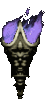 GIF animado (63414) Antorcha fuego lila