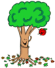 GIF animado (73264) Arbol manzanas