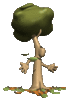 GIF animado (72862) Arbol viviente hojas