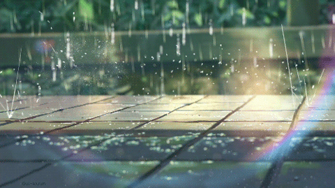 GIF animado (65933) Arco iris lluvia
