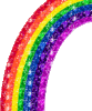 GIF animado (65935) Arcoiris glitter