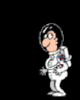 GIF animado (71448) Astronauta saltando