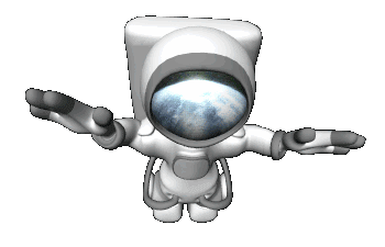 GIF animado (71452) Astronauta volando