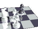 GIF animado (64206) Ataque peon ajedrez