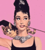 GIF animado (67089) Audrey hepburn dibujo
