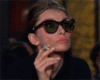 GIF animado (67090) Audrey hepburn gafas sol
