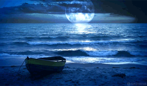 GIF animado (66382) Barca playa