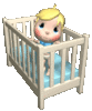GIF animado (70176) Bebe nino cuna