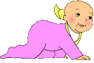 GIF animado (70062) Bebe pijama rosa