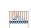 GIF animado (70178) Bebe saltando cuna