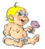 GIF animado (64614) Bebe sonajero
