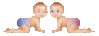 GIF animado (70067) Bebes mellizos