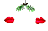 GIF animado (60216) Beso bajo muerdago