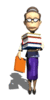 GIF animado (71487) Bibliotecaria