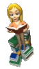GIF animado (71490) Bibliotecaria