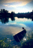 GIF animado (66255) Bote lago