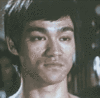 GIF animado (66481) Bruce lee gritando