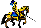 GIF animado (70408) Caballero armadura caballo
