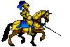 GIF animado (70408) Caballero armadura caballo