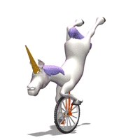 GIF animado (64320) Caballo monociclo
