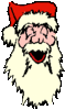 GIF animado (60554) Cabeza papa noel