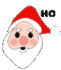 GIF animado (60557) Cabeza papa noel