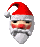 GIF animado (60558) Cabeza papa noel