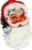GIF animado (60566) Cabeza santa claus