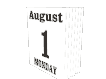 GIF animado (64766) Calendario agosto